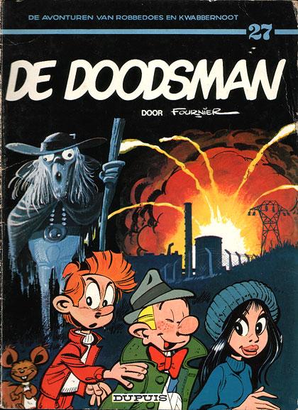 Cover:
Robbedoes en Kwabbernoot 27 De doodsman
