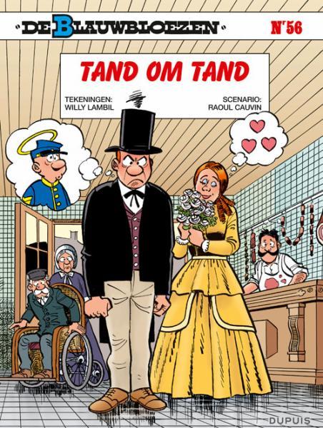Cover:
De Blauwbloezen 56 Tand om tand
