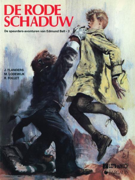 Cover:
Edmund Bell 3 De rode schaduw
