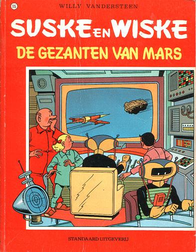 Cover:
Suske en Wiske 115 De gezanten van Mars
