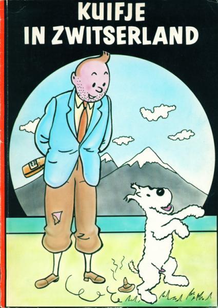 Cover:
Kuifje parodieën 1 Kuifje in Zwitserland
