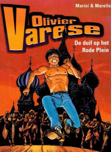 Cover:
Olivier Varese 1 De duif op het Rode Plein
