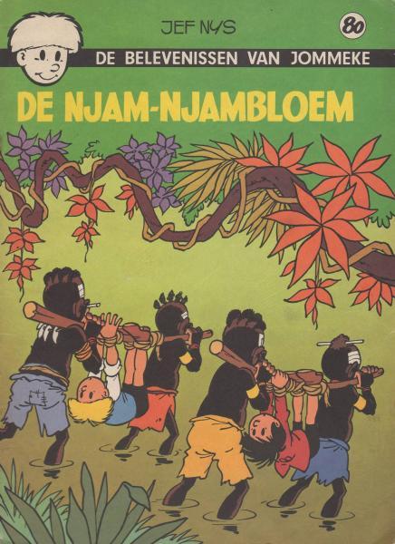 Cover:
Jommeke 80 De njam-njambloem

