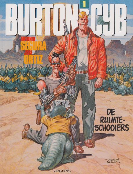 Cover:
Burton & Cyb 1 De ruimteschooiers
