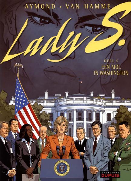 Cover:
Lady S. 5 Een mol in Washington
