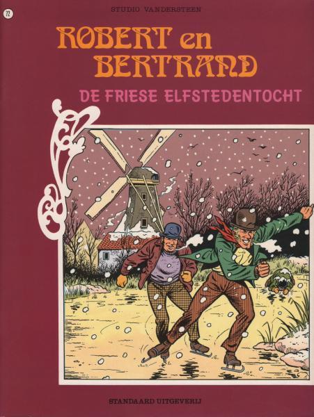 Cover:
Robert en Bertrand 72 De Friese elfstedentocht
