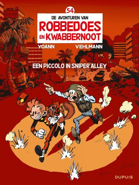 Cover:
Robbedoes en Kwabbernoot 54 Een piccolo in Sniper Alley

