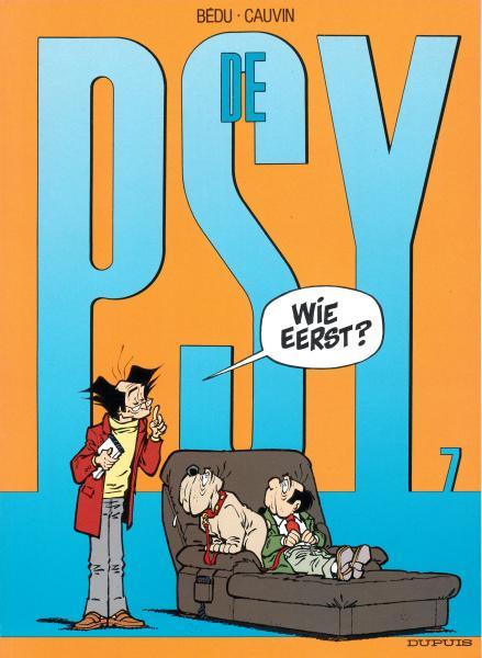 Cover:
De psy 7 Wie eerst?
