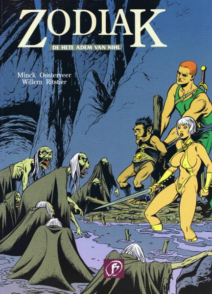 Cover:
Zodiak 5 De hete adem van Nihl
