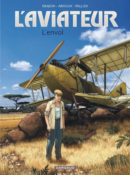 Cover:
De vliegenier 1 L'envol
