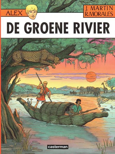 Cover:
Alex 23 De groene rivier

