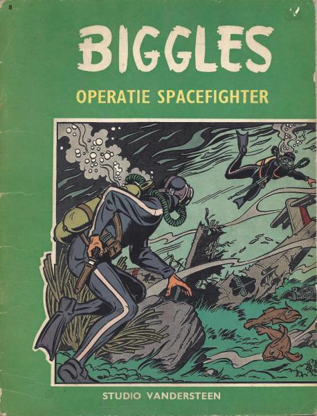 Cover:
Biggles (Studio Vandersteen) 8 Operatie Spacefighter
