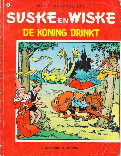 Cover:
Suske en Wiske 105 De koning drinkt
