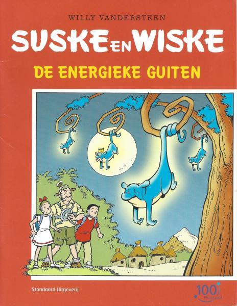 Cover:
Suske en Wiske (reclame/kortverhaal) 40 De energieke guiten
