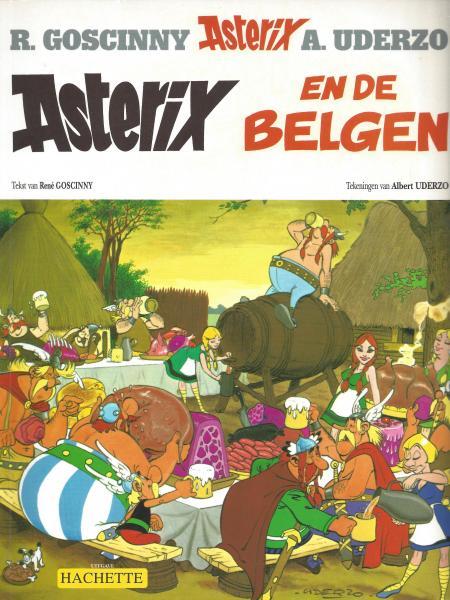 Cover:
Asterix A24 Asterix en de Belgen
