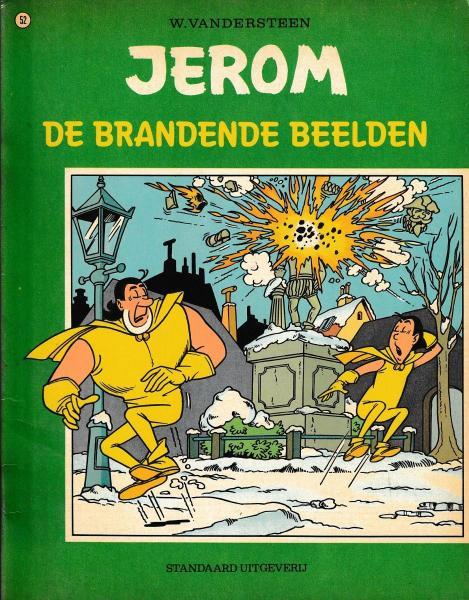 Cover:
Jerom 52 De brandende beelden

