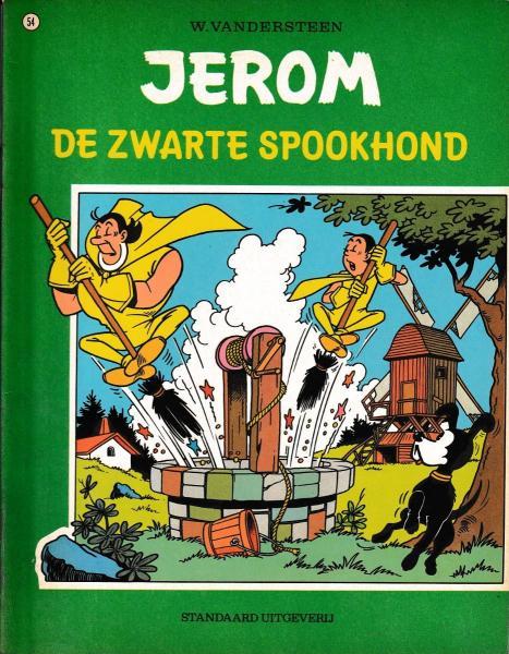 Cover:
Jerom 54 De zwarte spookhond
