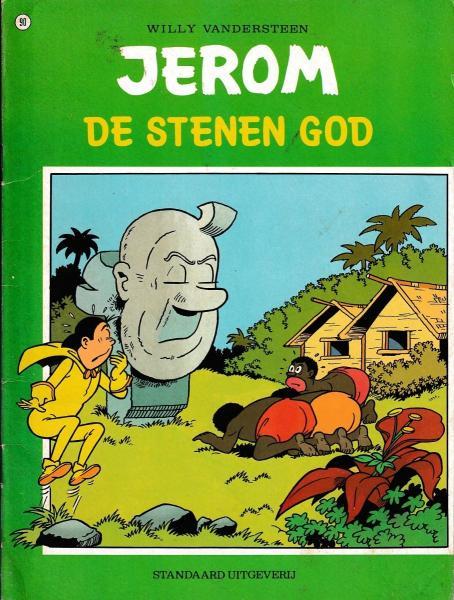 Cover:
Jerom 90 De stenen god
