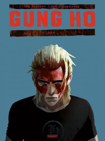 Cover:
Gung Ho (Franse nummering) 4 Col&egrave;re
