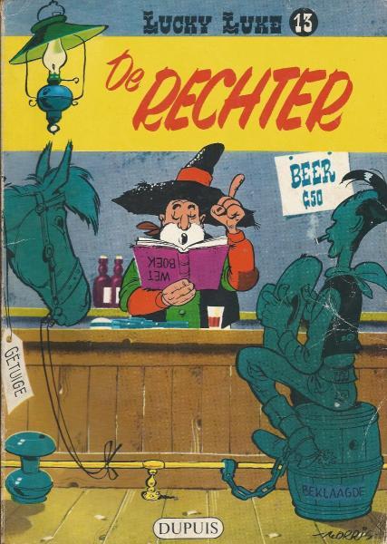 Cover:
Lucky Luke (Dupuis) 13 De rechter
