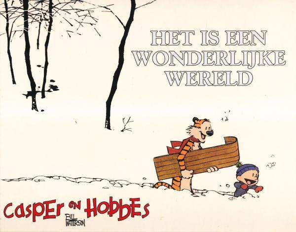Cover:
Casper en Hobbes 11 Het is een wonderlijke wereld
