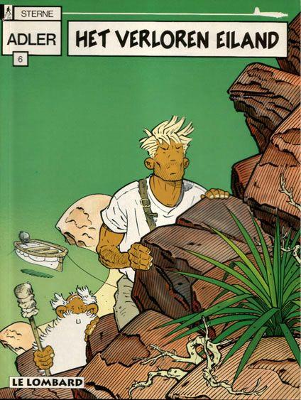Cover:
Adler 6 Het verloren eiland
