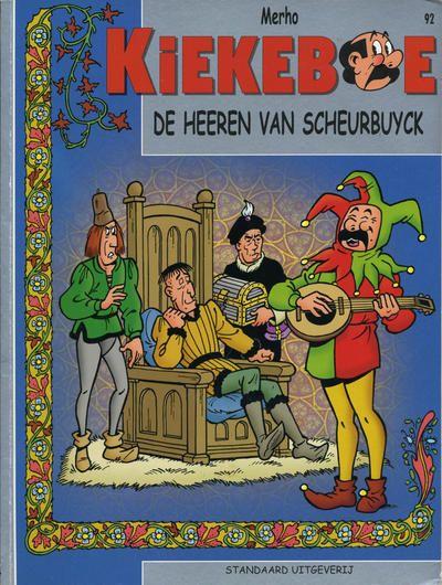 Cover:
De Kiekeboes 92 De heeren van Scheurbuyck
