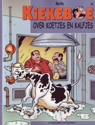 Cover:
De Kiekeboes 28 Over koetjes en kalfjes
