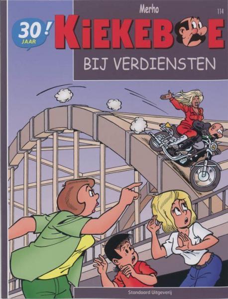 Cover:
De Kiekeboes 114 Bij verdiensten
