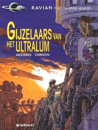 Cover:
Ravian 16 Gijzelaars van het Ultralum
