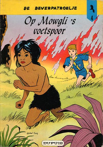 Cover:
De beverpatroelje 4 Op Mowgli's voetspoor
