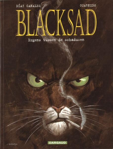Cover:
Blacksad 1 Ergens tussen de schaduwen

