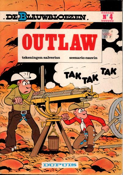 Cover:
De Blauwbloezen 4 Outlaw
