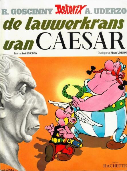 Cover:
Asterix 17 De lauwerkrans van Caesar
