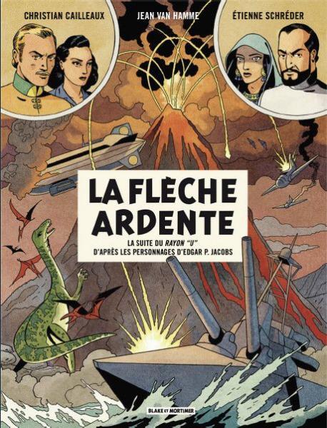 Cover:
Voor Blake en Mortimer 2 La fl&egrave;che ardente

