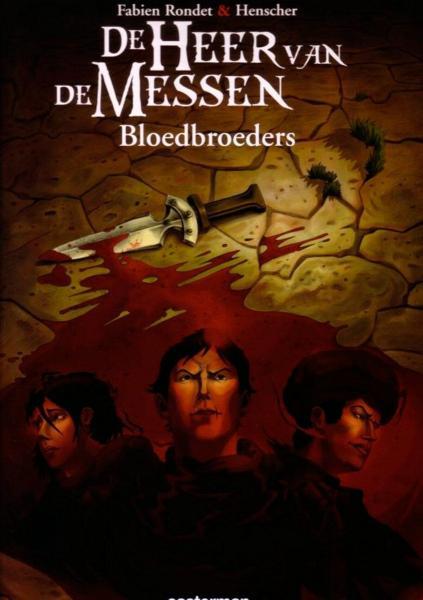 Cover:
De heer van de messen 1 Bloedbroeders

