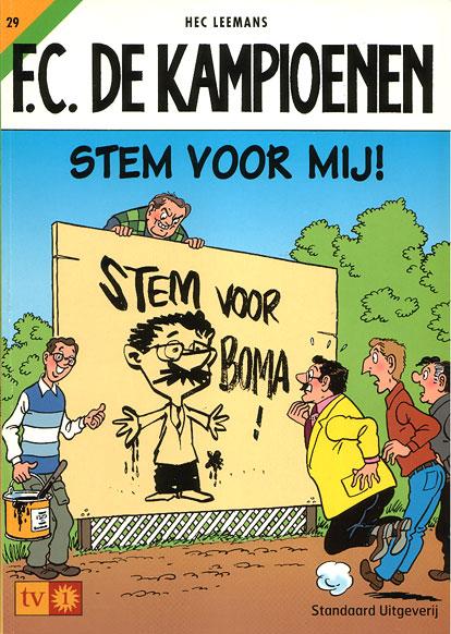 Cover:
F.C. De Kampioenen 29 Stem voor mij!
