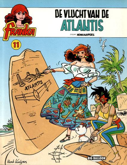 Cover:
Franka 11 De vlucht van de Atlantis
