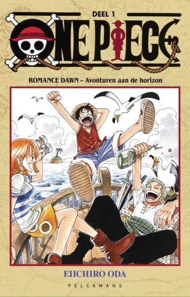Cover:
One Piece (Gl&eacute;nat/Pelckmans) 1 Avonturen aan de horizon

