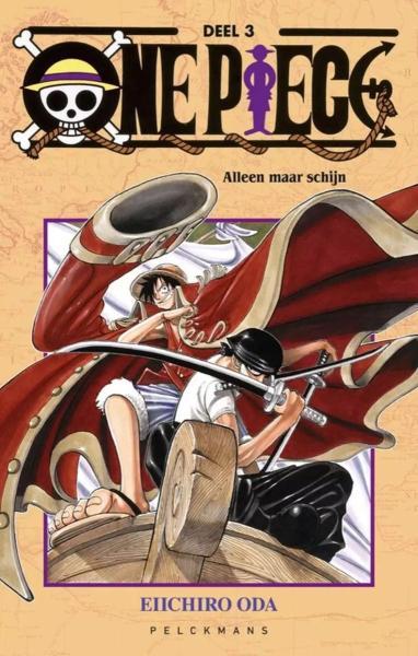 Cover:
One Piece (Gl&eacute;nat/Pelckmans) 3 Alleen maar schijn
