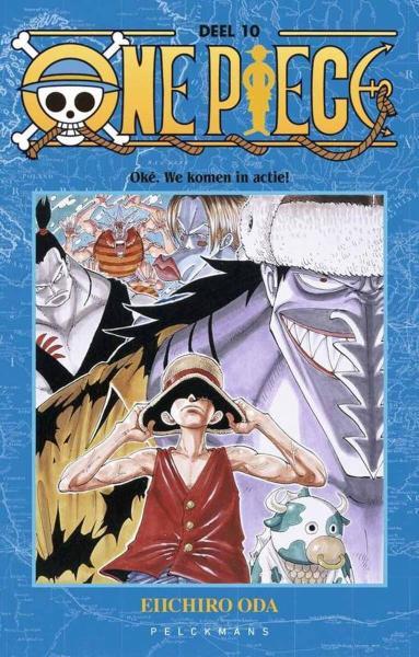 Cover:
One Piece (Gl&eacute;nat/Pelckmans) 10 Ok&eacute;. We komen in actie!
