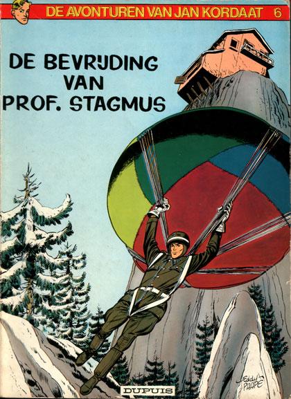 Cover:
Jan Kordaat 6 De bevrijding van prof. Stagmus
