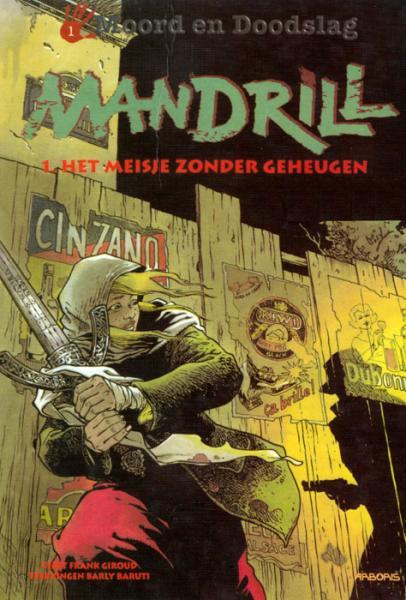 Cover:
Mandrill 1 Het meisje zonder geheugen
