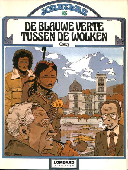 Cover:
Jonathan 5 De blauwe verte tussen de wolken
