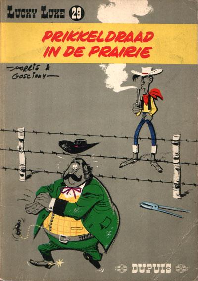 Cover:
Lucky Luke (Dupuis) 29 Prikkeldraad in de prairie
