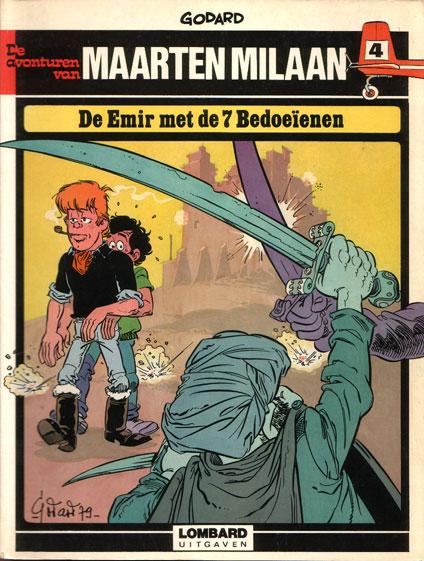 Cover:
Maarten Milaan 4 De emir met de 7 bedoeïenen

