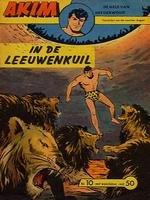 Cover:
Akim (Walter Lehning) INT 10 In de leeuwenkuil

