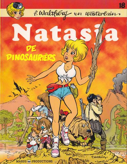Cover:
Natasja 18 De dinosauri&euml;rs
